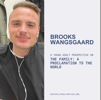 Young Adults & The Family Proclamation: Brooks